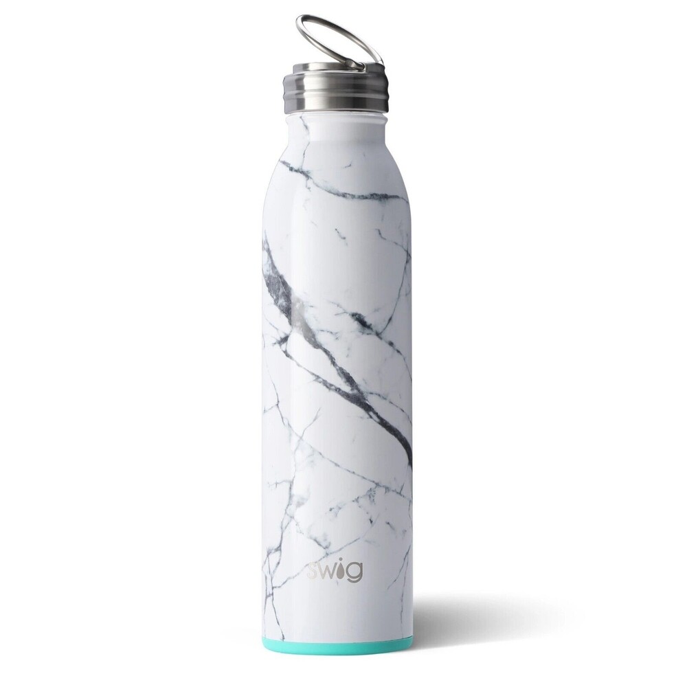 NEW Swig Life Insulated Bottle Stainless Steel 20 Oz Hot or Cold Keeper Marble